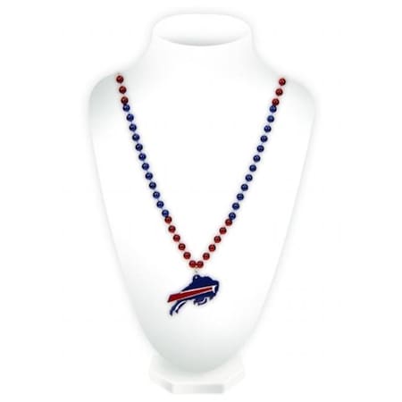 Rico Industries Buffalo Bills Beads with Medallion Mardi Gras Style 9474654382